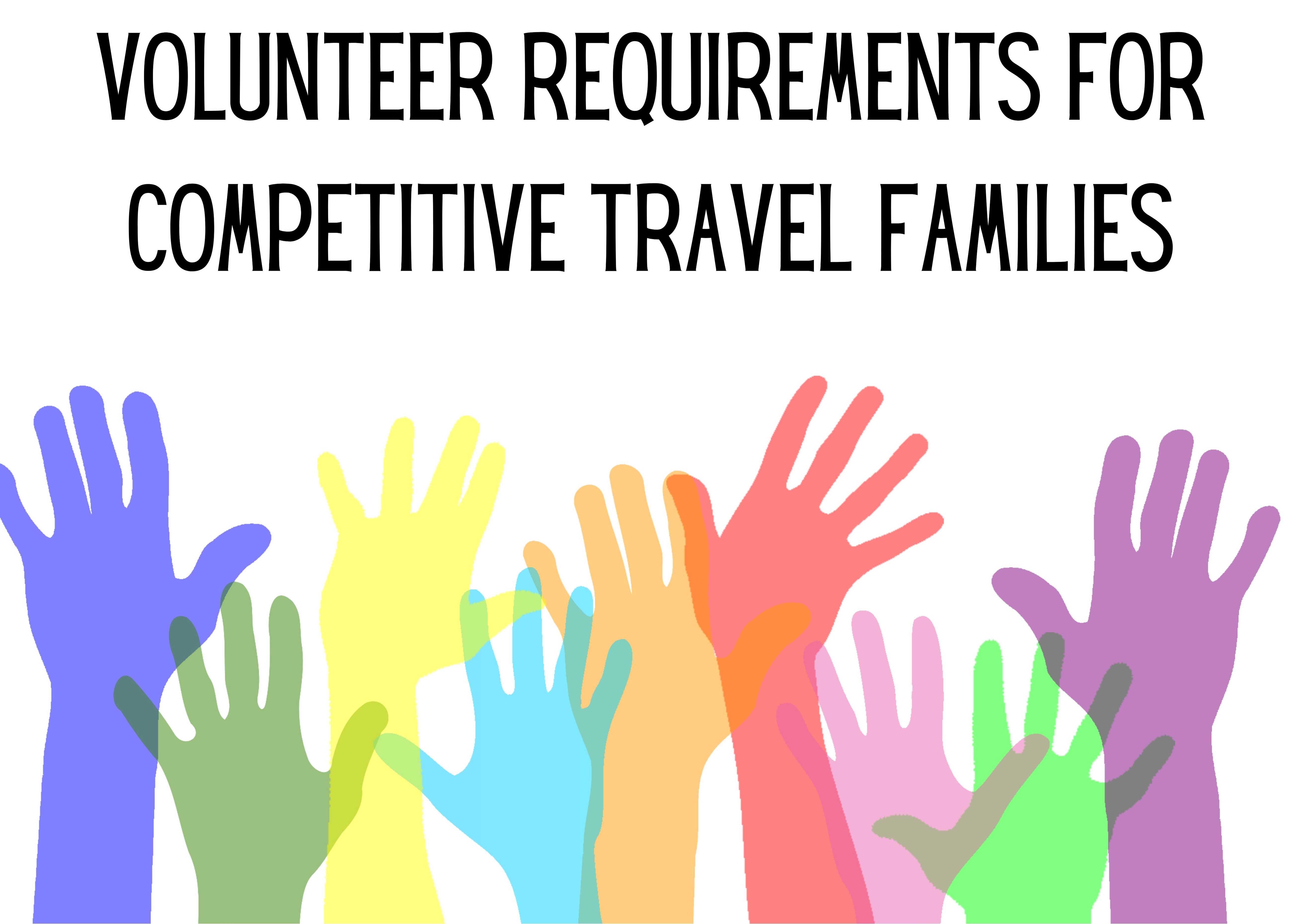 Volunteer Requirements for Travel Families